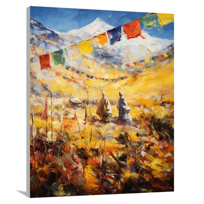 Tibetan Serenity - Canvas Print