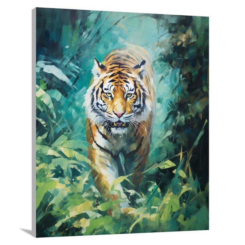 Tiger's Enigma - Canvas Print