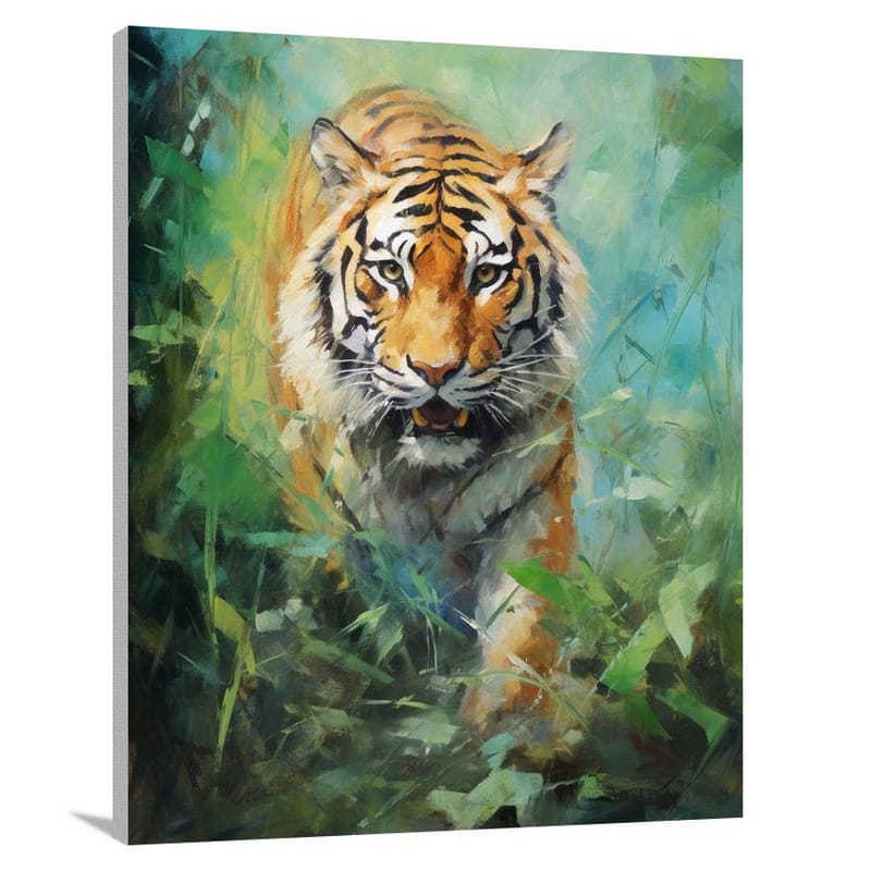 Tiger's Majesty - Canvas Print