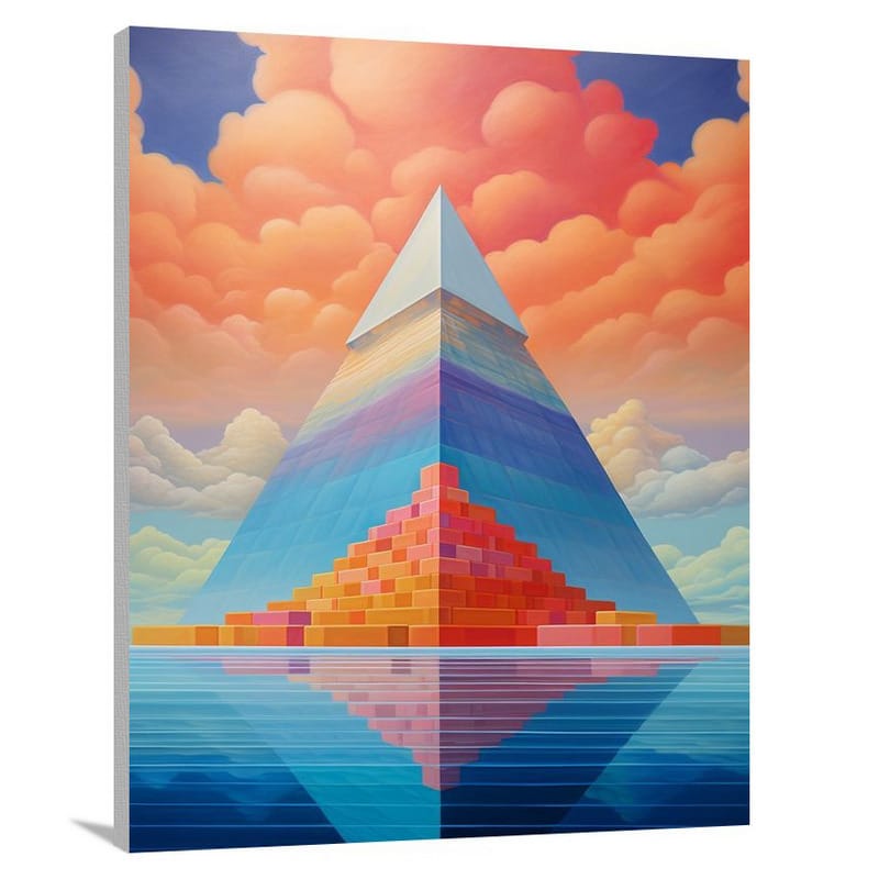 Timeless Legacy: Pyramid - Canvas Print