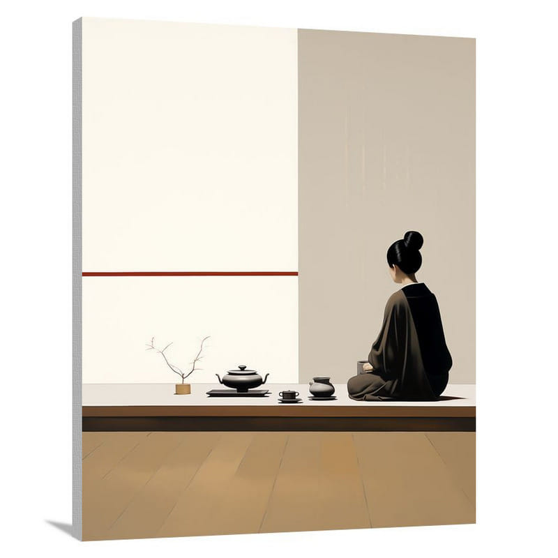 Tokyo Tea Ceremony - Canvas Print
