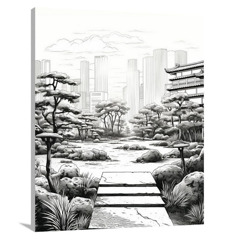 Tokyo Tranquility - Canvas Print