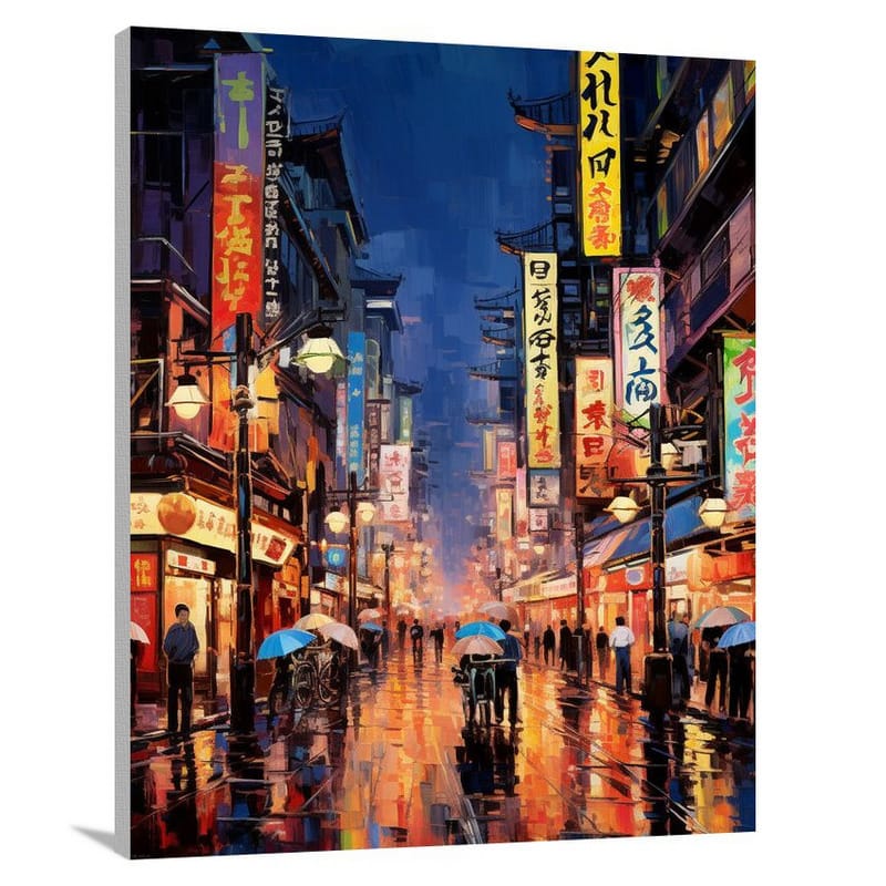 Tokyo Twilight - Canvas Print