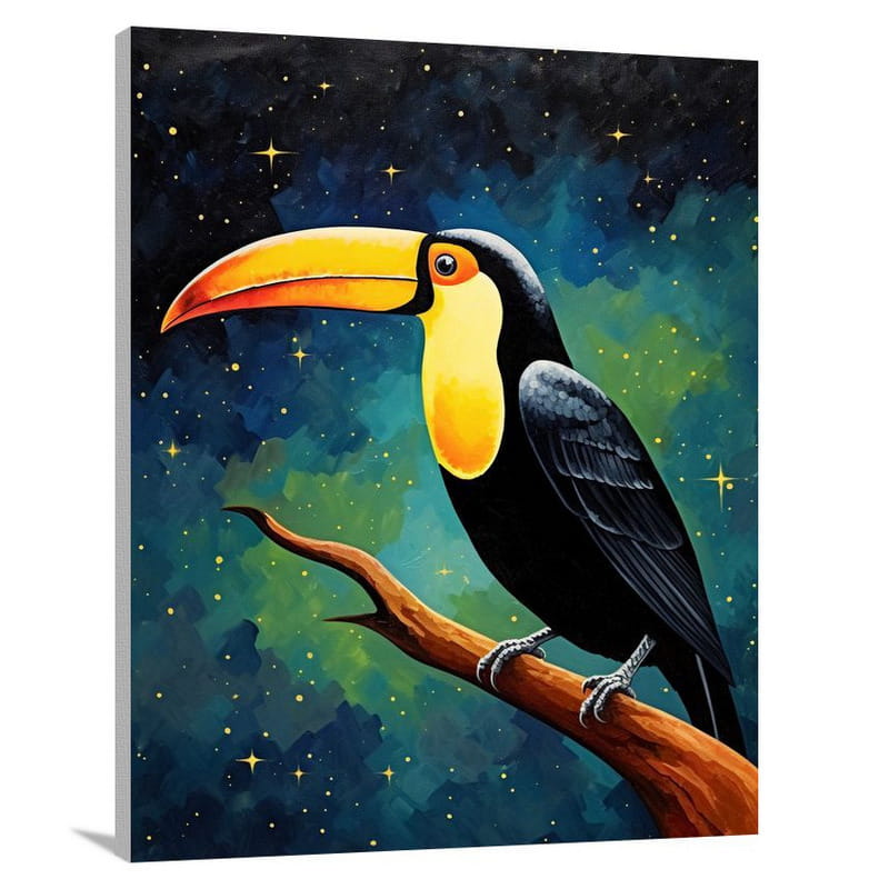 Toucan's Night - Canvas Print