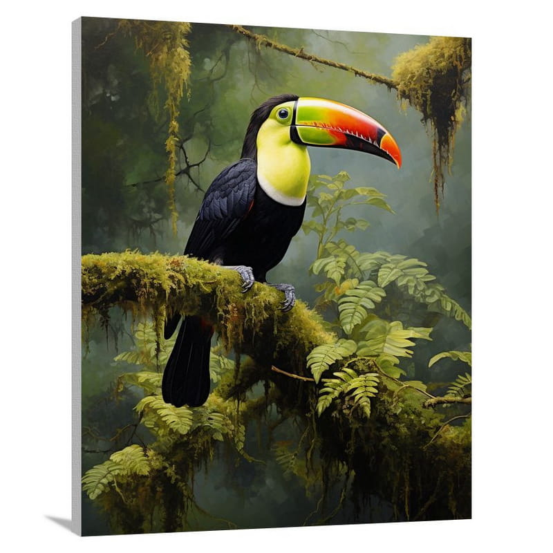 Toucan's Solitude - Canvas Print