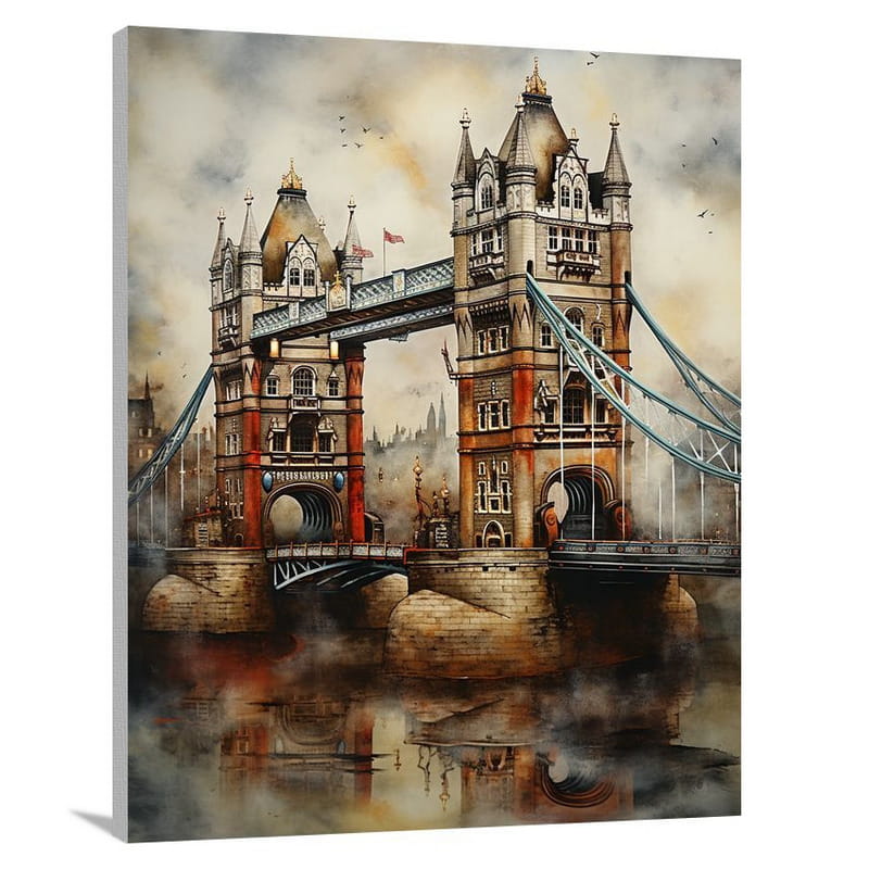 Tower Bridge - Contemporary Art - Canvas Print