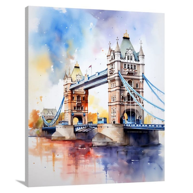 Tower Bridge Reflections - Canvas Print