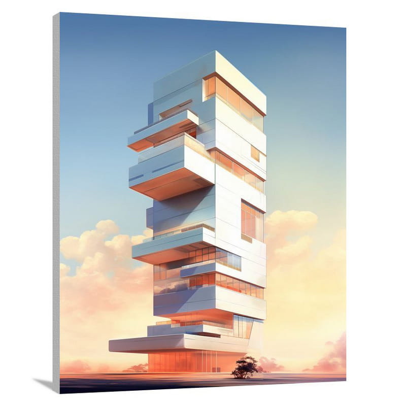 Towering Innovations - Canvas Print