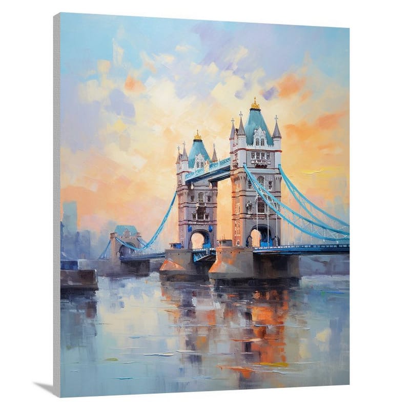 Towering Reflections - Impressionist - Canvas Print