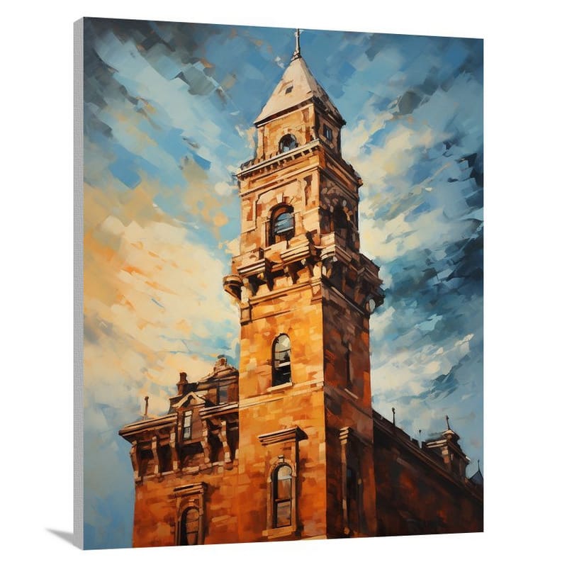 Towering Splendor - Impressionist - Canvas Print