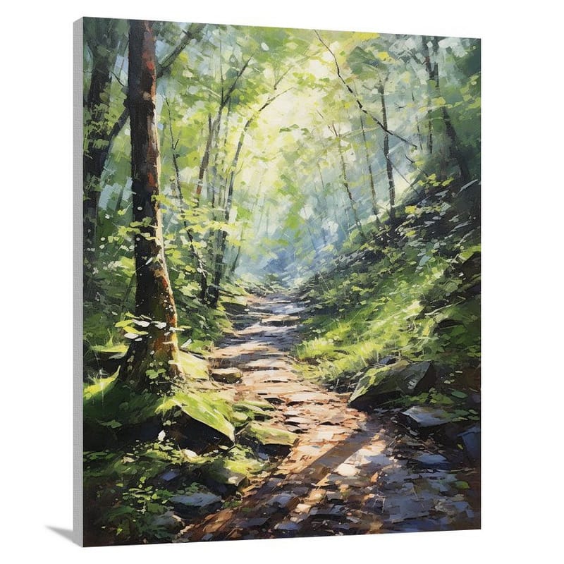 Trail of Enchantment - Impressionist - Canvas Print