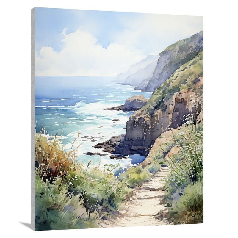 Trail to the Untamed Beauty - Canvas Print