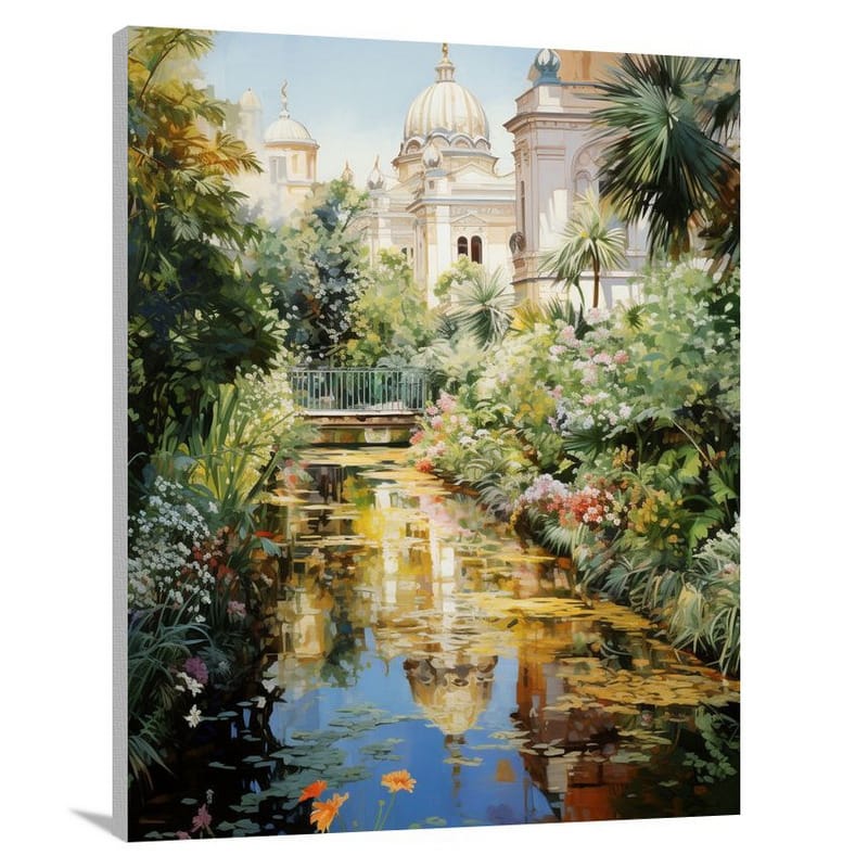 Tranquil Reflections - Contemporary Art - Canvas Print