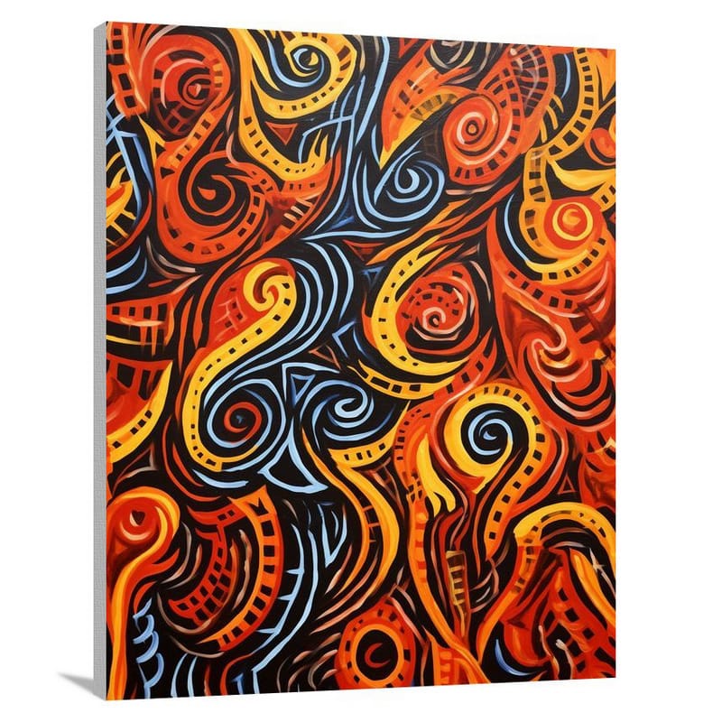 Tribal Tapestry - Canvas Print