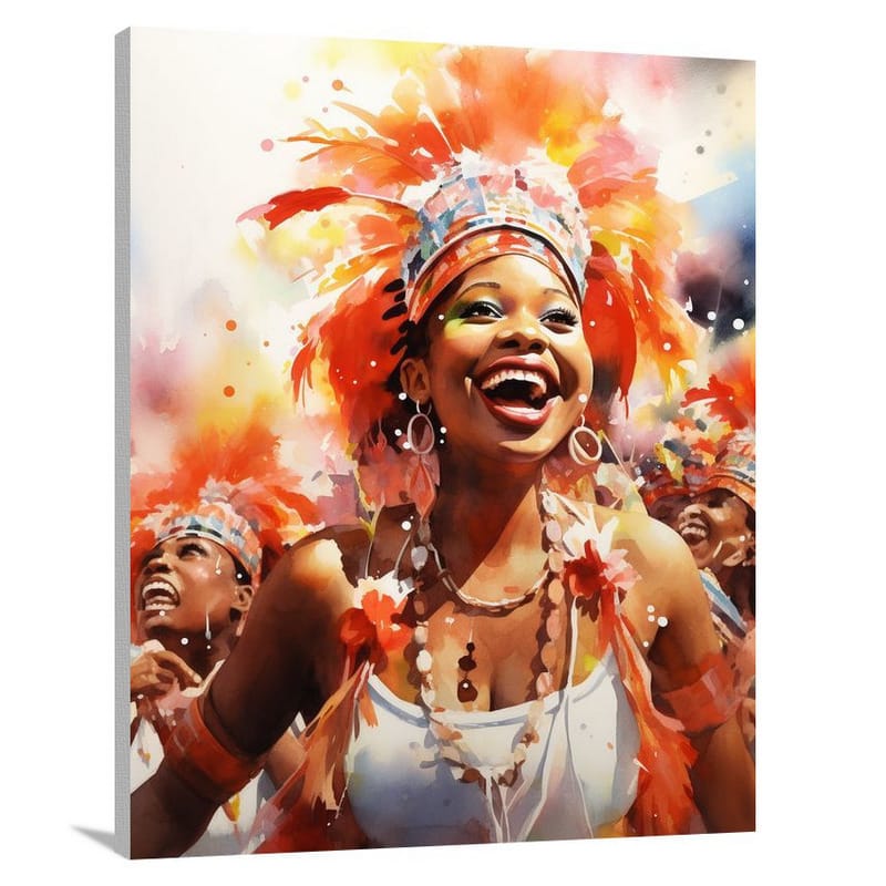 Trinidad & Tobago Carnival - Canvas Print