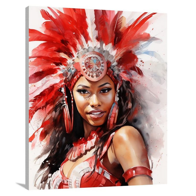 Trinidad & Tobago Carnival: Passion Unleashed - Canvas Print