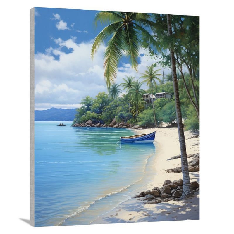 Trinidad & Tobago: Serene Shores - Canvas Print