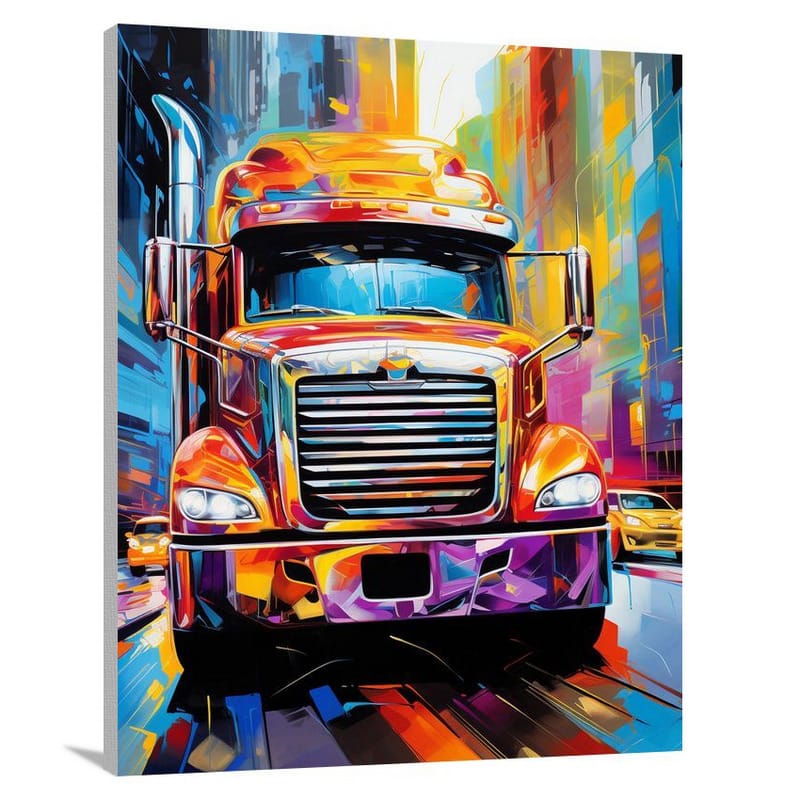 Truck Symphony - Canvas Print