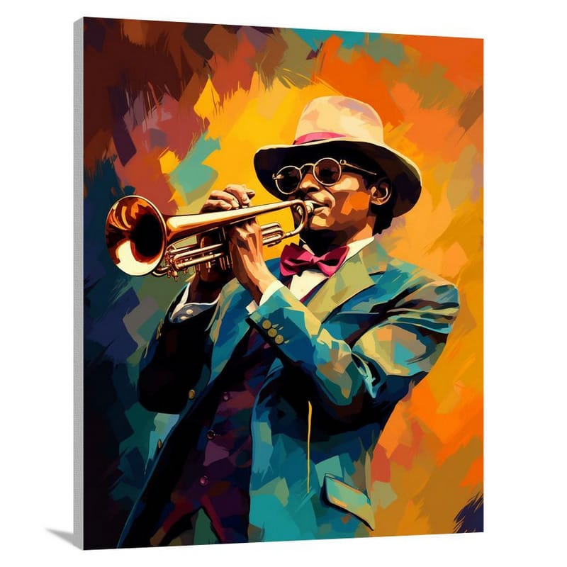 Trumpet - Pop Art - Pop Art - Canvas Print