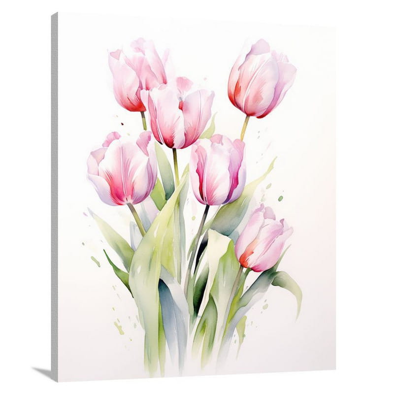 Tulip Whispers - Canvas Print