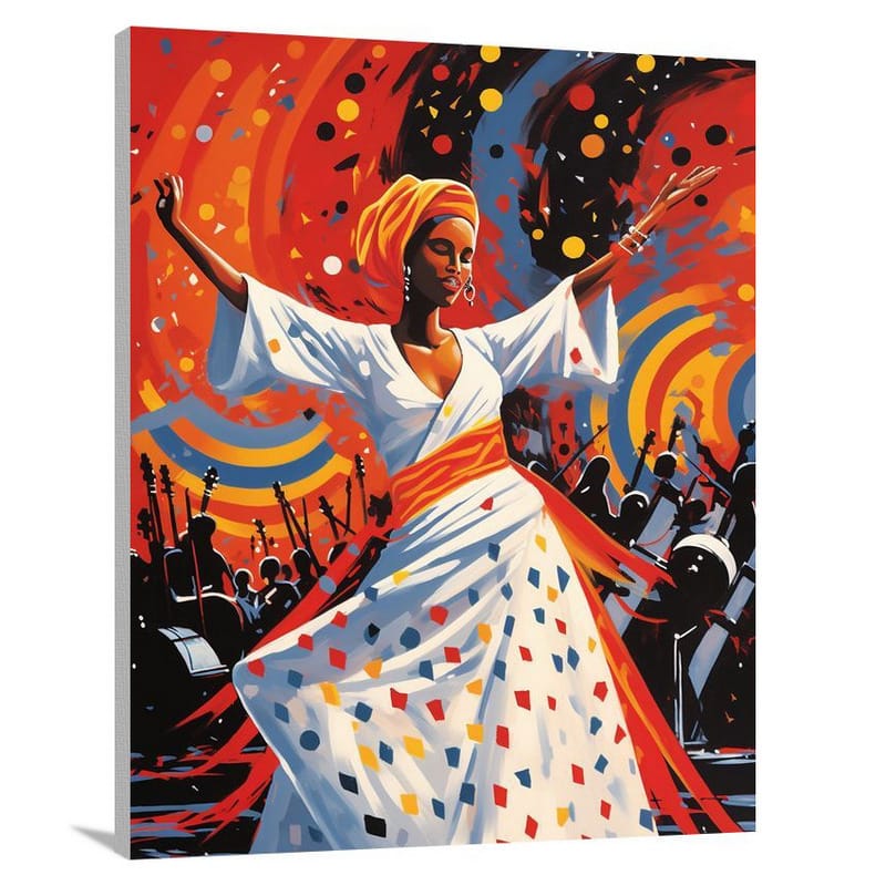 Tunisian Rhythms - Pop Art - Canvas Print