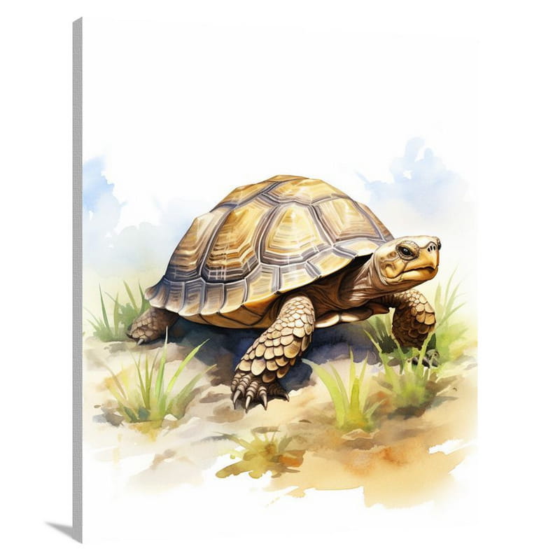 Turtle's Journey - Canvas Print