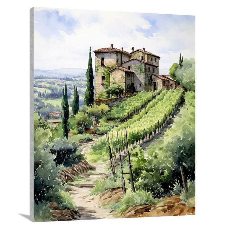 Tuscan Serenity - Canvas Print