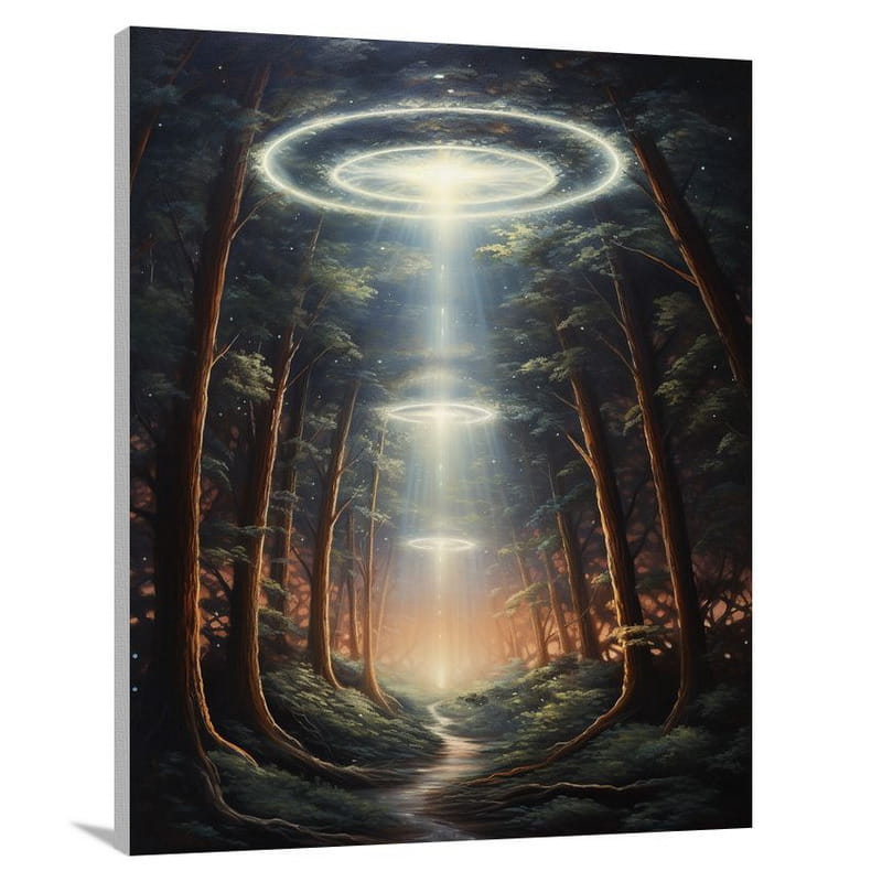 UFO's Enchantment - Canvas Print