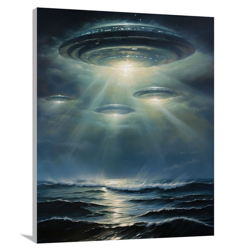 UFOs Unleashed - Canvas Print