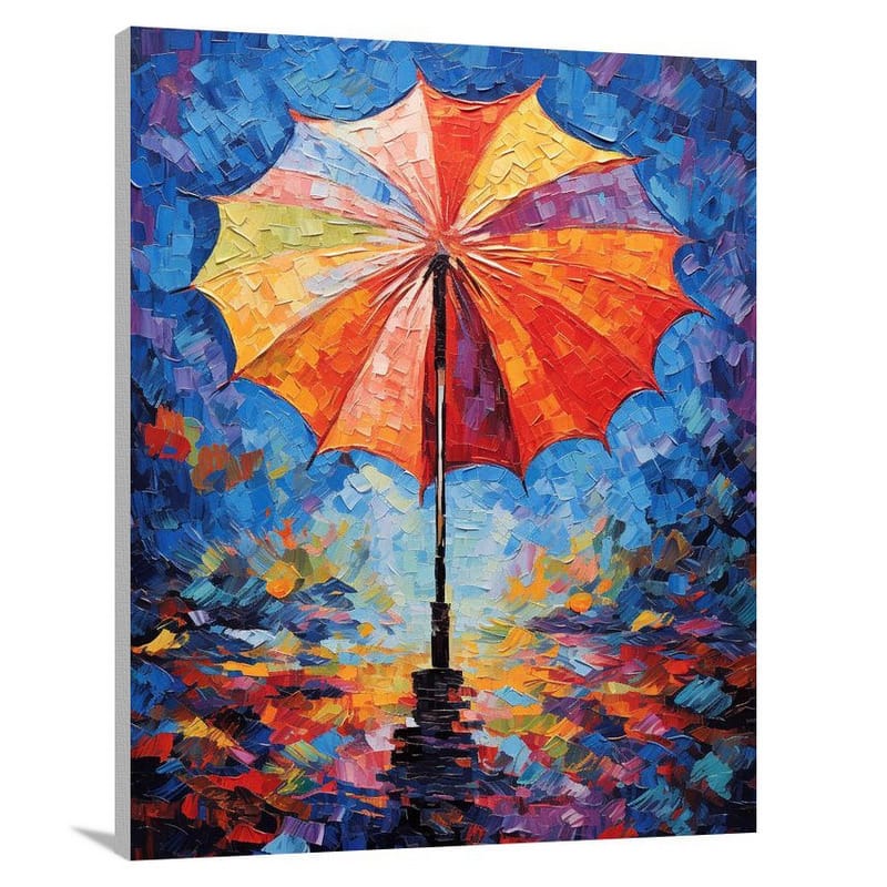 Umbrella Symphony - Canvas Print