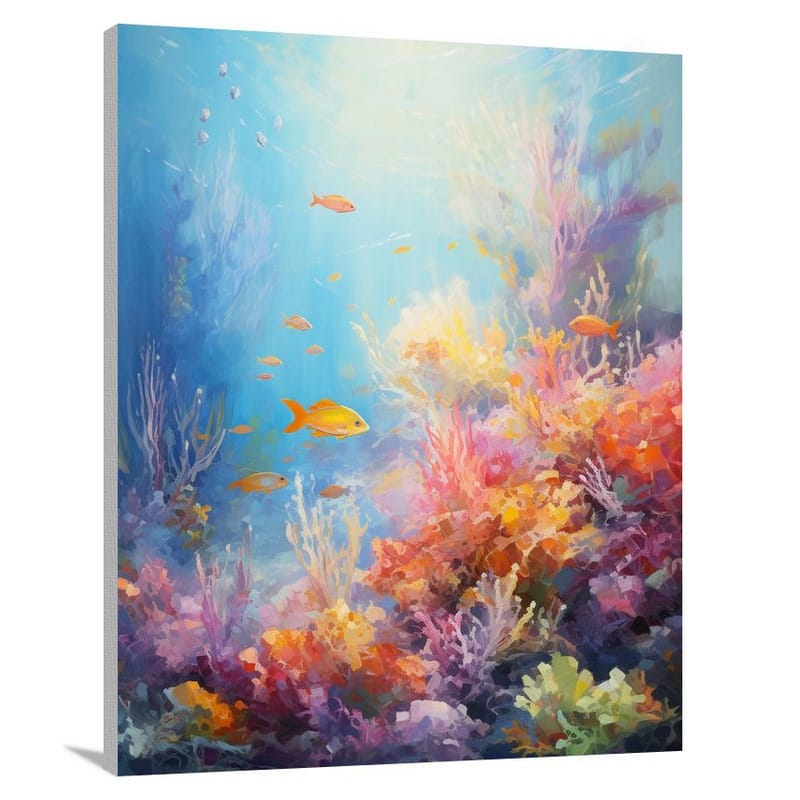 Underwater Symphony - Canvas Print