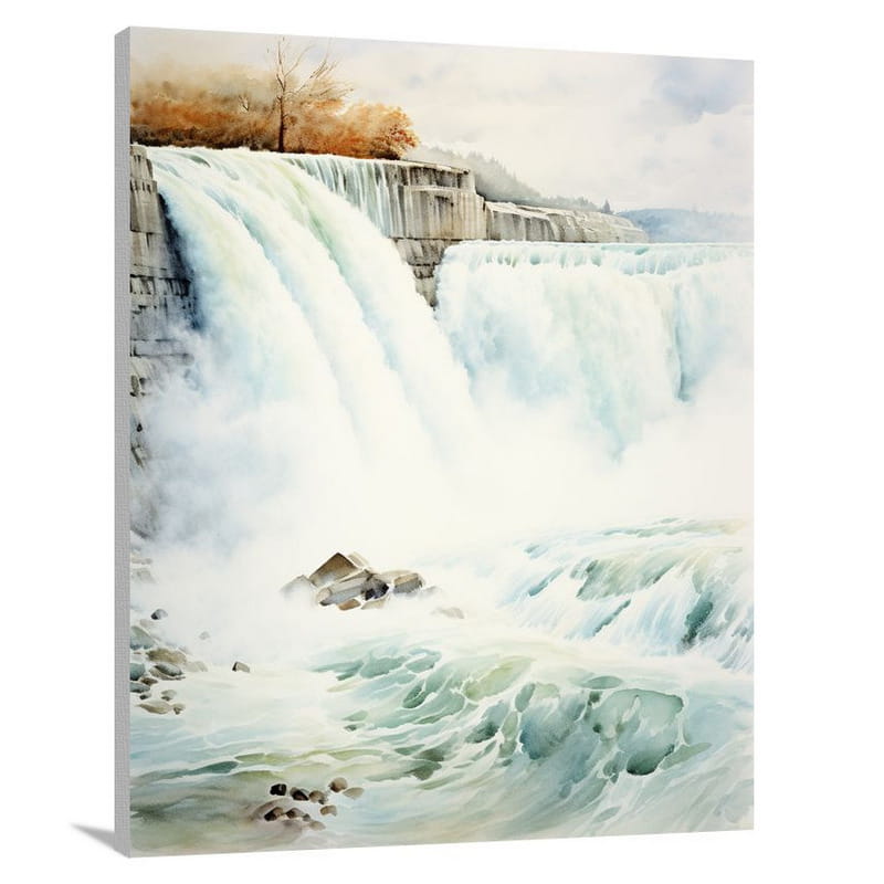 United States: Majestic Niagara Falls - Canvas Print