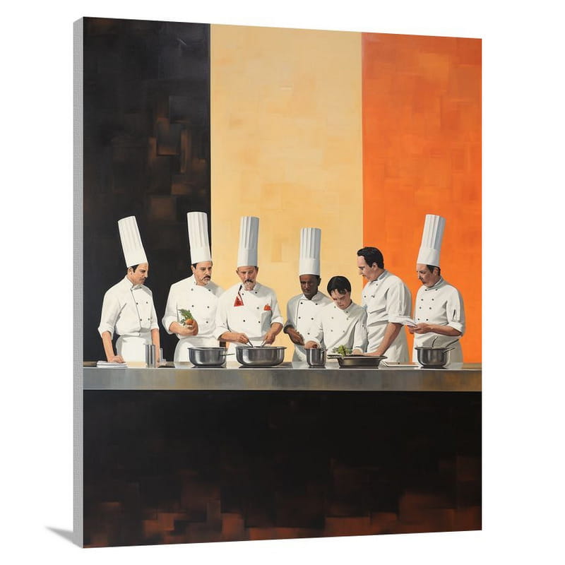 Unity Through International Cuisine - Canvas Print