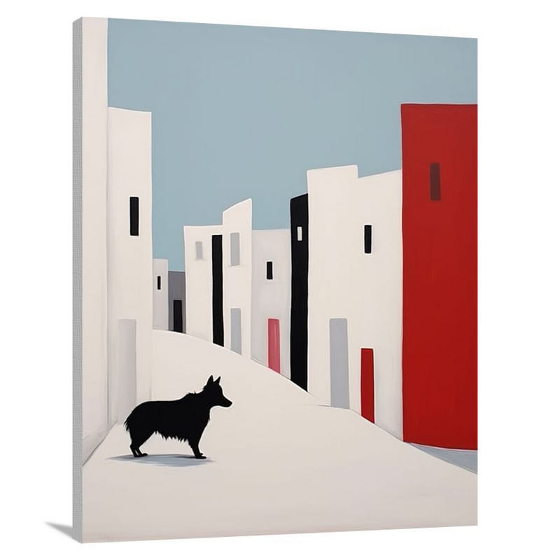 Urban Shepherd - Canvas Print