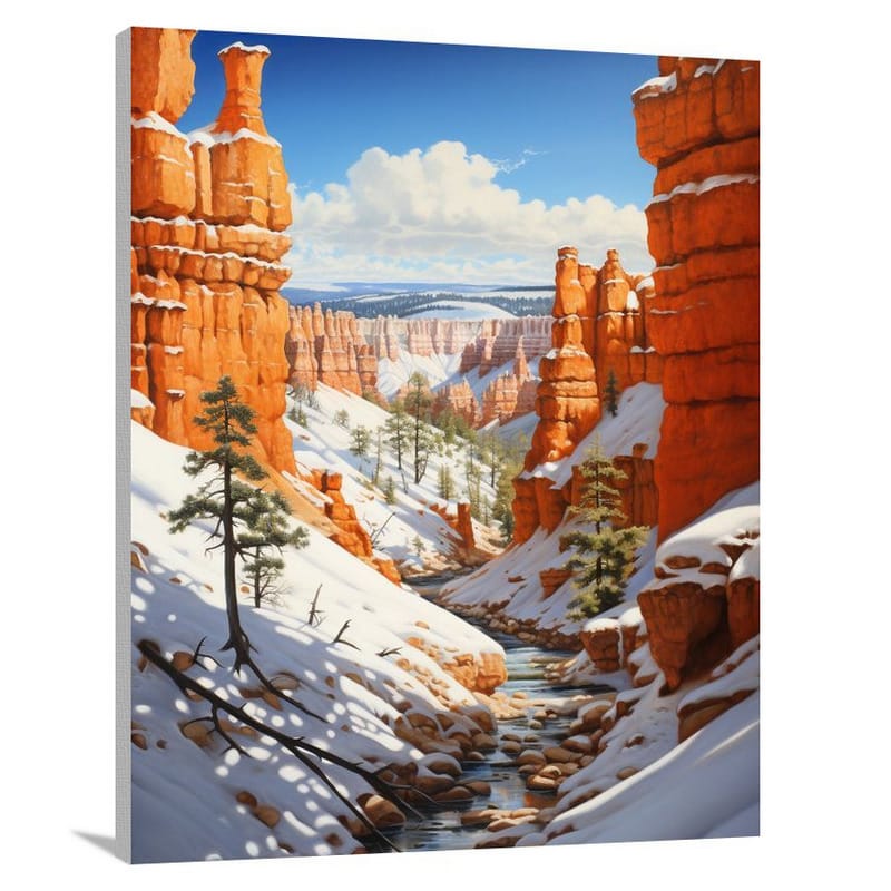 Utah's Enchanting Serenity - Canvas Print