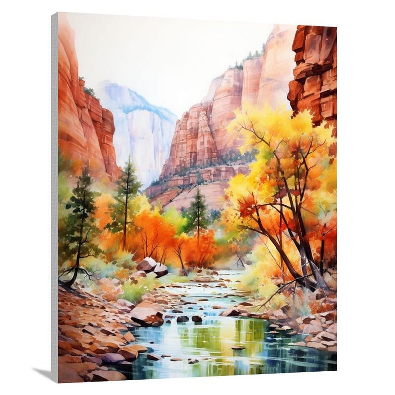 Utah's Majestic River - Canvas Print