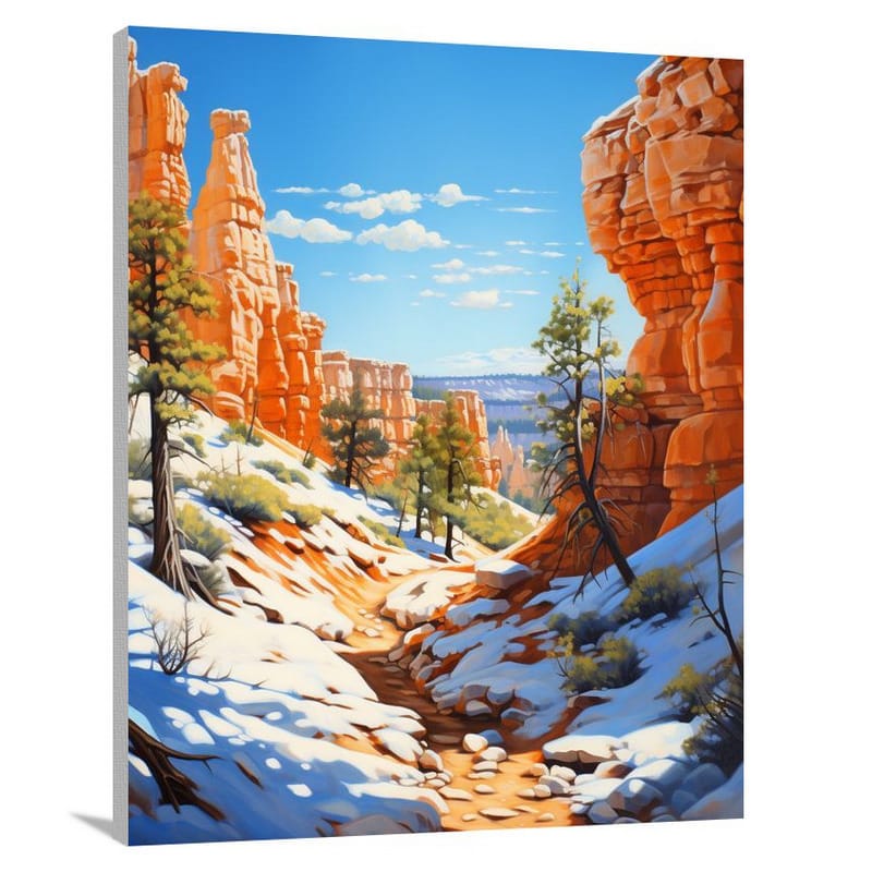 Utah's Serene Enchantment - Canvas Print