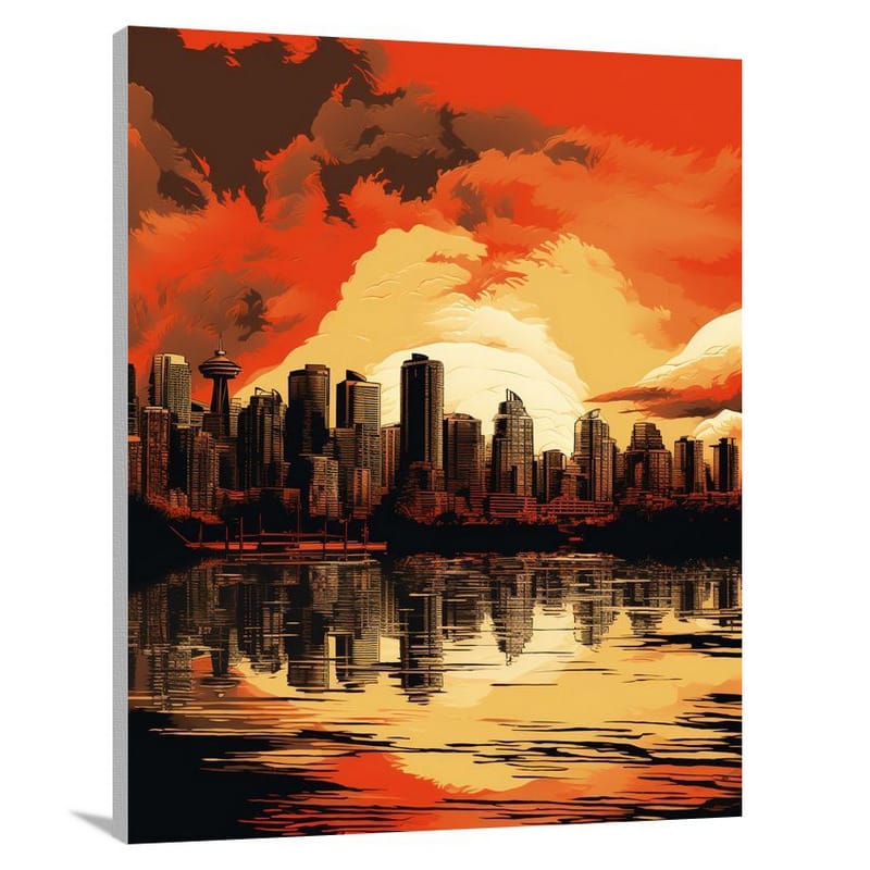 Vancouver Ignites - Canvas Print