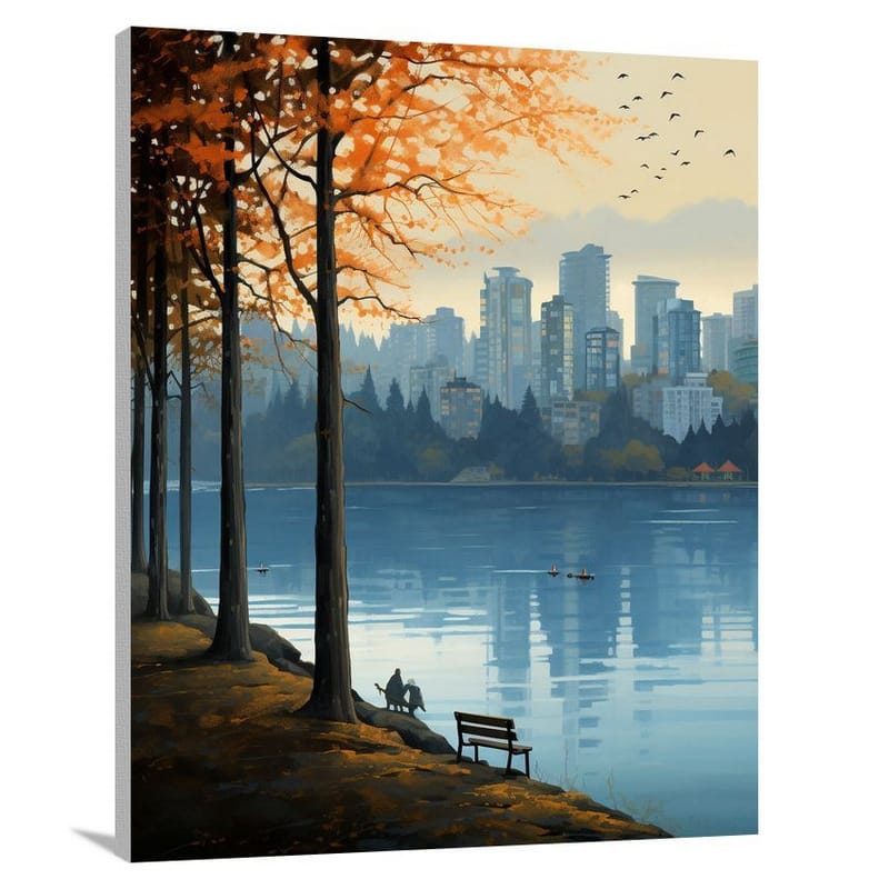 Vancouver Serenity - Contemporary Art - Canvas Print