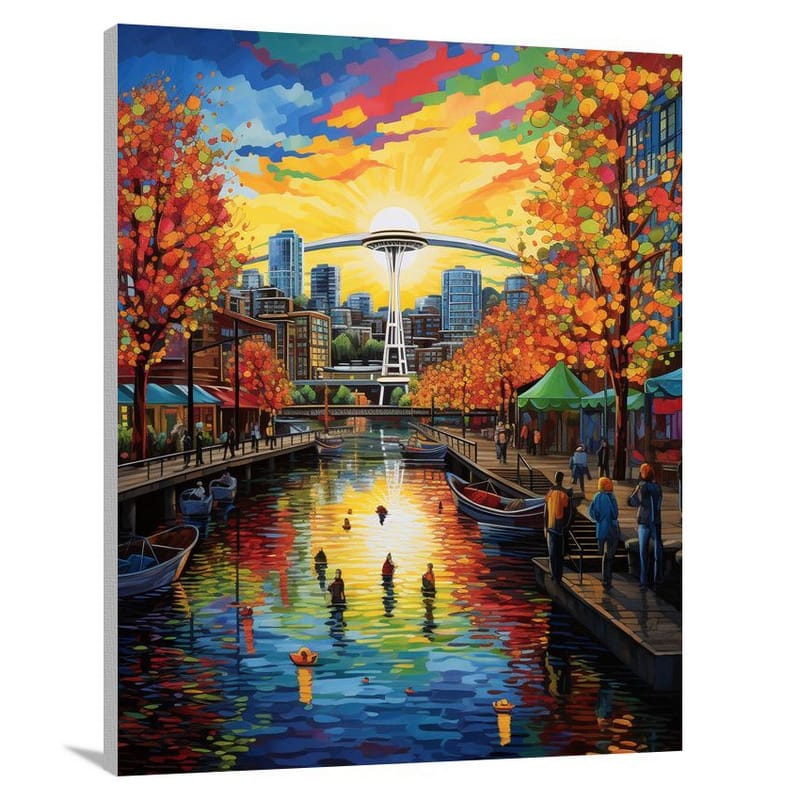 Vancouver Vibrance - Canvas Print