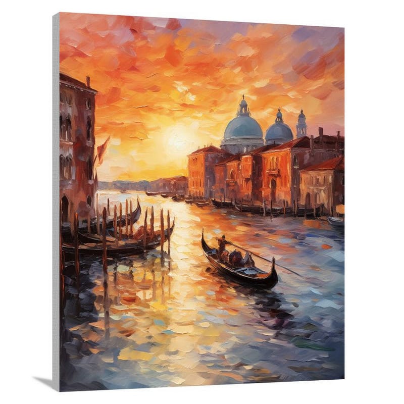 Venetian Sunset - Canvas Print