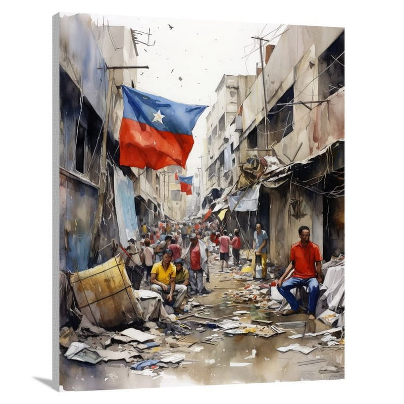 Venezuela's Resilient Spirit - Canvas Print