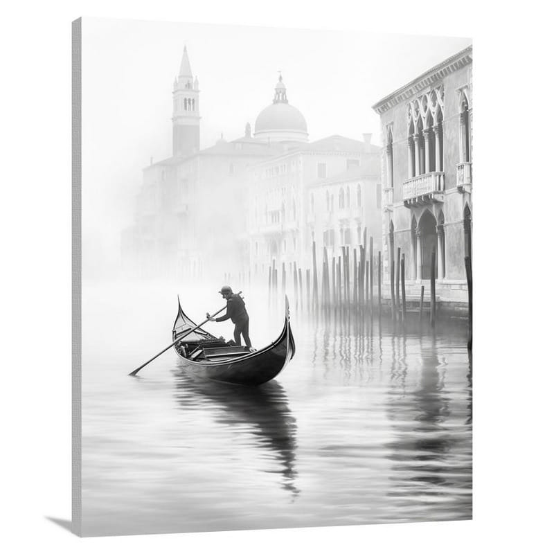 Venice's Enigmatic Elegance - Canvas Print