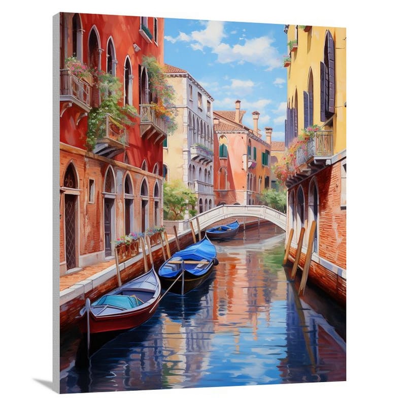 Venice's Whispers - Contemporary Art - Canvas Print