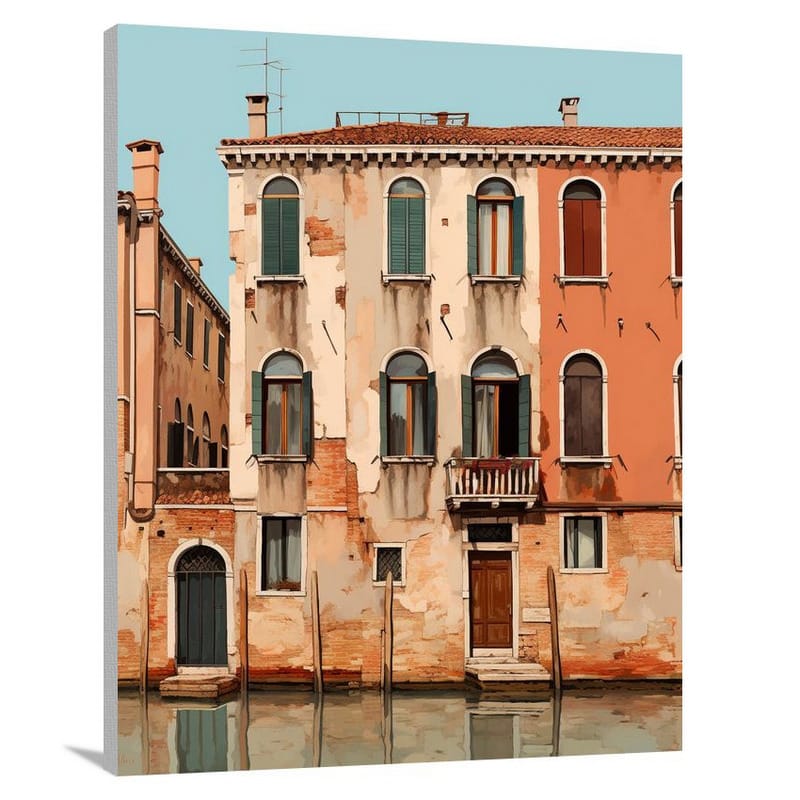 Venice Whispers - Minimalist - Canvas Print