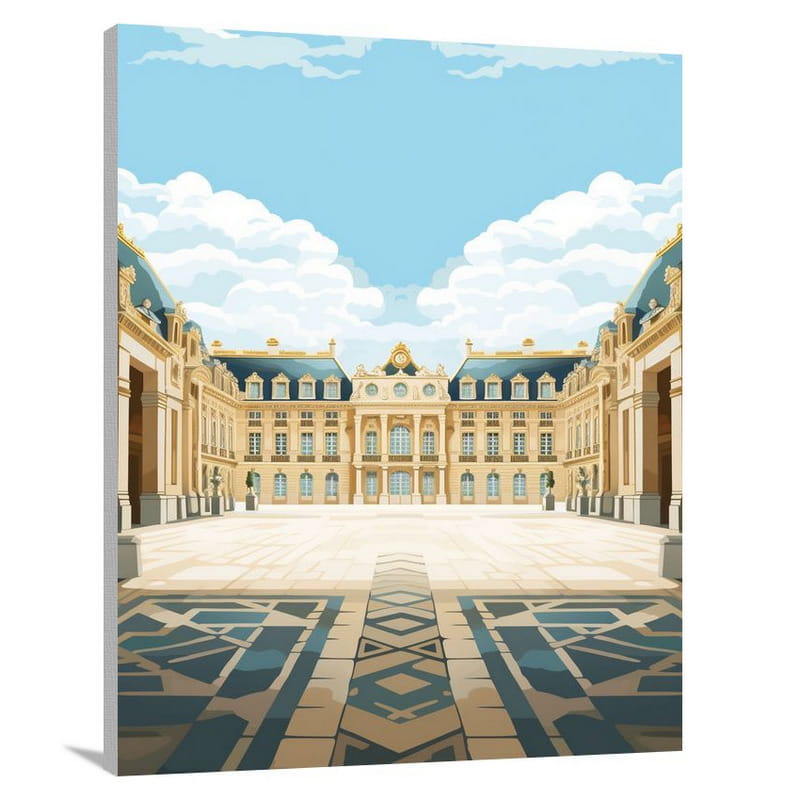 Versailles: France's Majestic Splendor - Canvas Print