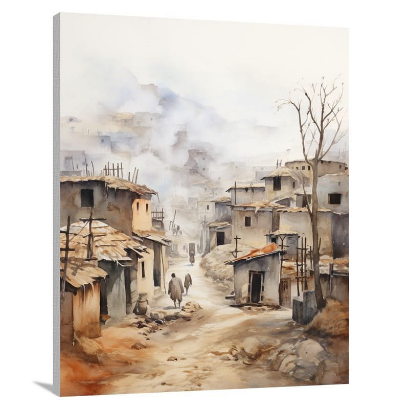 Village Echoes - Canvas Print