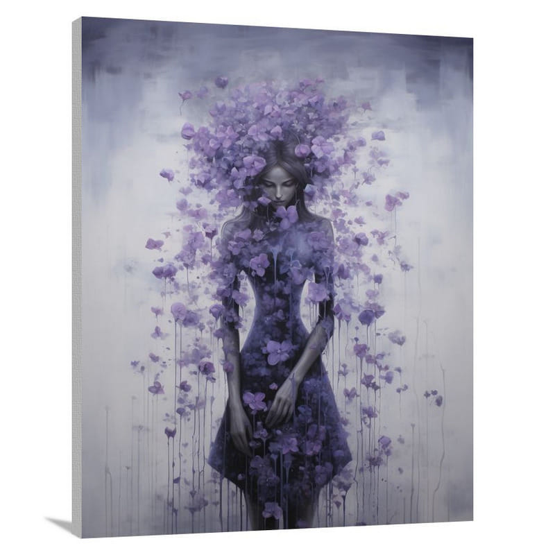 Violet Reverie - Contemporary Art - Canvas Print