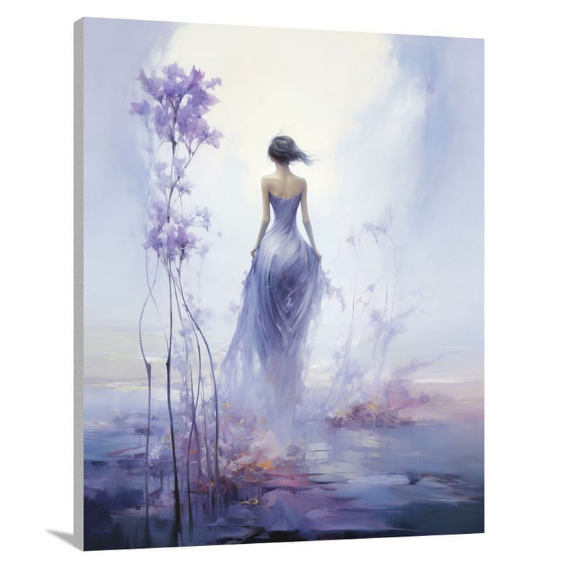 Violet Solitude - Canvas Print