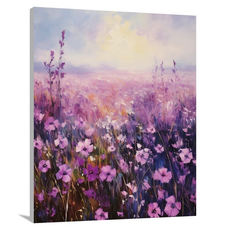 Violet Symphony - Canvas Print
